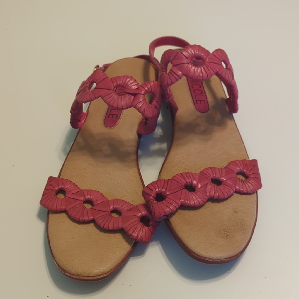 Nicole Pink Sandals